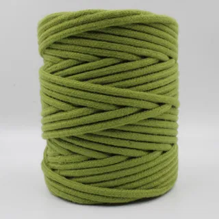 Olive Green Round Braided Cord sample, design MT-284F0C91, view 6
