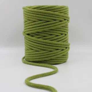 Olive Green Round Braided Cord sample, design MT-284F0C91, view 7