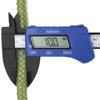 Olive Green Mesh Covered Cord with Pale Grey Core sample, design MT-084605D0, view 3