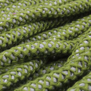 Olive Green Mesh Covered Cord with Pale Grey Core sample, design MT-084605D0, view 6