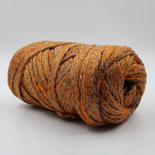 Orange, Black and White Flat Drawstring Cord sample, design MT-A8DC098E, view 2