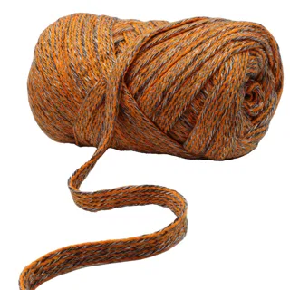Orange, Black and White Flat Drawstring Cord sample, design MT-A8DC098E, view 7