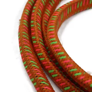 Orange, Pink and Green Bungee Shock Cord with Hooks sample, design MT-47B052EF, view 6