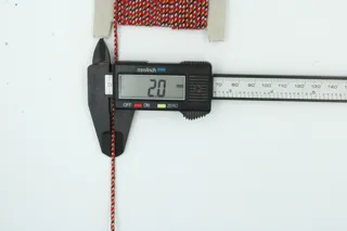 Red Multicolour Pachrangi Braided Dori sample, design MT-6DCD0403, view 6