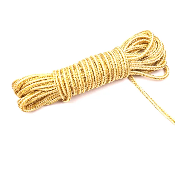 Straw Gold Braided Cord