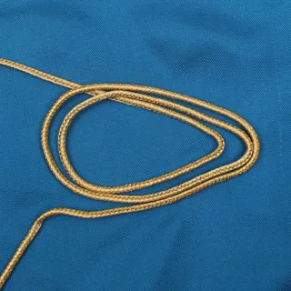 Straw Gold Braided Cord sample, design MT-B8209C1C, view 4
