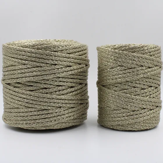 Champagne Pale Gold Knitted Cord