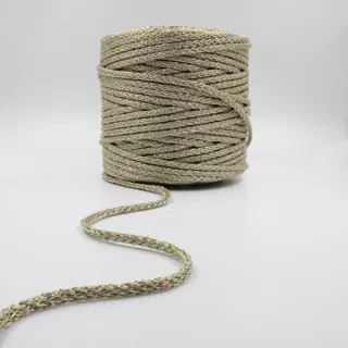 Champagne Pale Gold Knitted Cord sample, design MT-BEBF2B86, view 4
