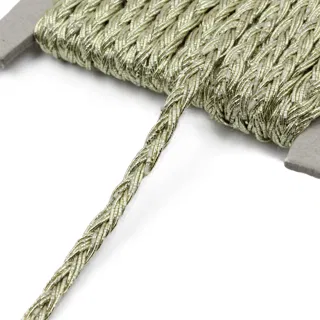 Champagne Gold Metallic Choti Braid sample, design MT-AA63C885, view 9