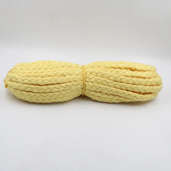 Pale Butter Yellow Chunky Choti Braid