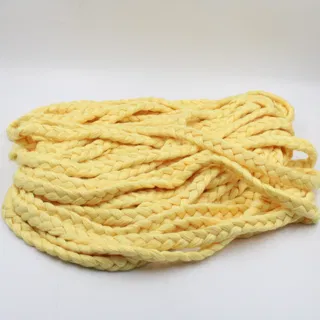 Pale Butter Yellow Chunky Choti Braid sample, design MT-B597F39E, view 2