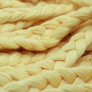 Pale Butter Yellow Chunky Choti Braid sample, design MT-B597F39E, view 3