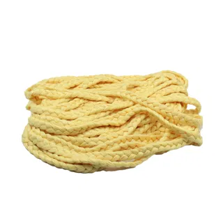 Pale Butter Yellow Chunky Choti Braid sample, design MT-B597F39E, view 7
