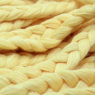 Pale Butter Yellow Chunky Choti Braid sample, design MT-B597F39E, view 8