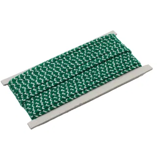 Green and Silver Metallic Flat Choti Dori Braided Trim sample, design MT-22CF3E9E, view 6