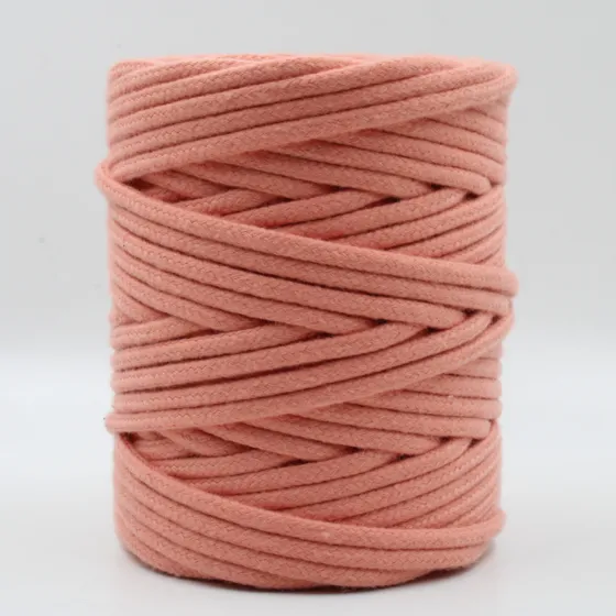 Peach Round Braided Cord