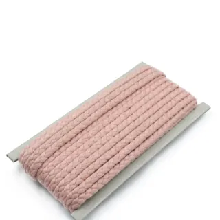 Peach Pink Flat Choti Dori Braided Trim sample, design MT-EC56C601, view 6