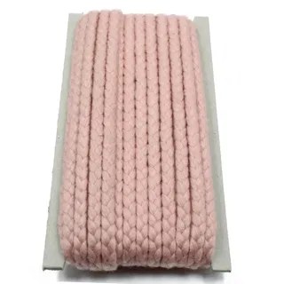 Peach Pink Flat Choti Dori Braided Trim sample, design MT-EC56C601, view 7