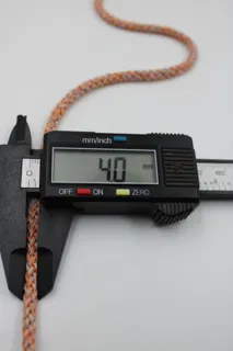 Peach-Orange Covered Cord with Grey Flecks sample, design MT-D5577050, view 11