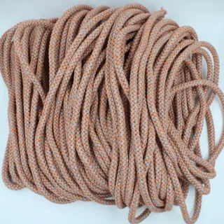Peach-Orange Covered Cord with Grey Flecks sample, design MT-D5577050, view 3