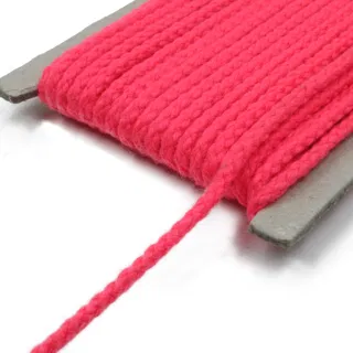 Bright Pink Braided Cord sample, design MT-06CDFFA7, view 6