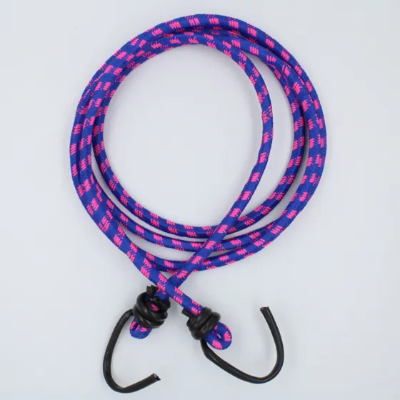 Royal Blue and Hot Pink Bungee Shock Cord with Hooks
