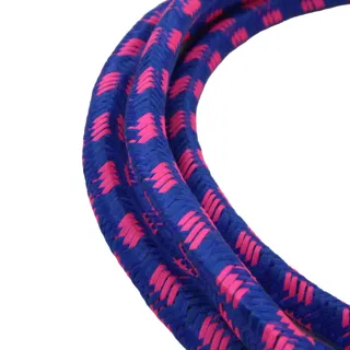 Royal Blue and Hot Pink Bungee Shock Cord with Hooks sample, design MT-4F587DA4, view 5