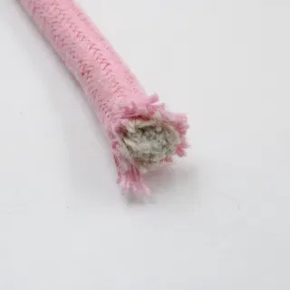 Pale Pink Covered Cord with Filler Core sample, design MT-0D7EF725, view 5
