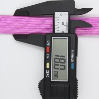 Pink Flat Bungee Cord with Hooks sample, design MT-21D8E06F, view 4