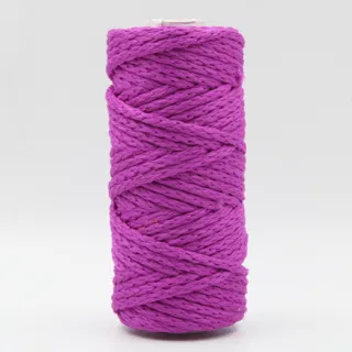 Magenta Pink Knitted Cord sample, design MT-C25686D0, view 4