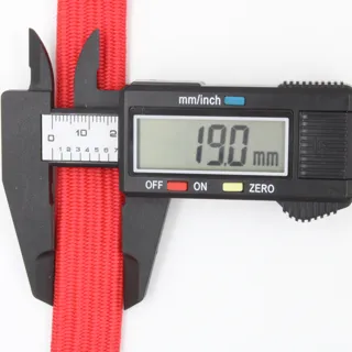 Red Flat Bungee Cord with Hooks sample, design MT-88D91CF1, view 4