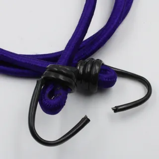 Deep Purple Bungee Shock Cord with Hooks sample, design MT-A0D4DC6E, view 2
