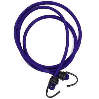 Deep Purple Bungee Shock Cord with Hooks sample, design MT-A0D4DC6E, view 5