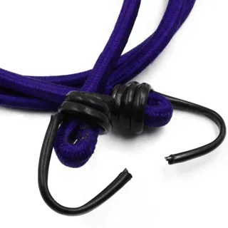 Deep Purple Bungee Shock Cord with Hooks sample, design MT-A0D4DC6E, view 6