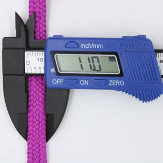 Magenta-Purple Flat Drawstring Cord sample, design MT-C73DAA85, view 5