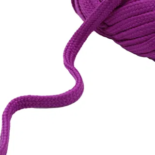 Magenta-Purple Flat Drawstring Cord sample, design MT-C73DAA85, view 7