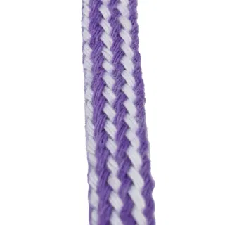 Purple and White Flat Drawstring Cord sample, design MT-F7FB9C55, view 8