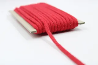 Red Braided Cord, Solid Colour sample, design MT-BAE07083, view 3