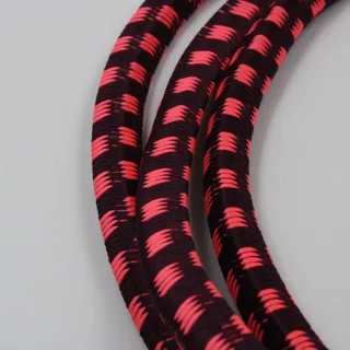 Black and Red Bungee Shock Cord with Hooks sample, design MT-967A8DDC, view 3