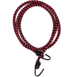 Black and Red Bungee Shock Cord with Hooks sample, design MT-967A8DDC, view 4
