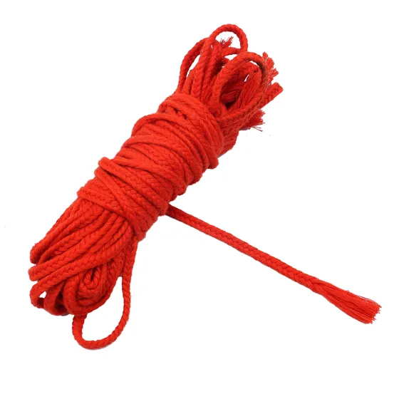 Scarlet Red Chevron Choti Braid