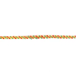Yellow, Red and Green Choti Dori Braided Trim sample, design MT-16D82281, view 3