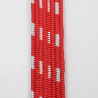 Red and White Flat Bungee Cord with Hooks sample, design MT-1BC93D53, view 2