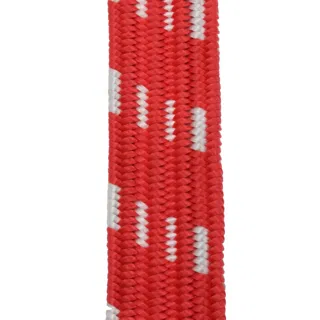 Red and White Flat Bungee Cord with Hooks sample, design MT-1BC93D53, view 5