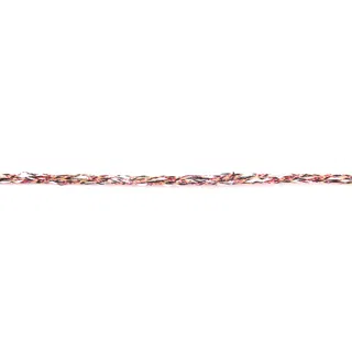 Rose and Copper Metallic Braided Cord sample, design MT-057E54E0, view 3