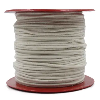 Off-White Round Elastic Cord on Red Spools, 4 mm sample, design MT-06A5F7E2, view 4