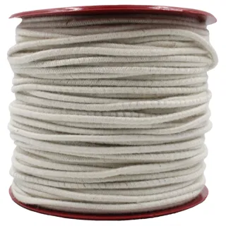 Off-White Round Elastic Cord on Red Spools, 4 mm sample, design MT-06A5F7E2, view 10