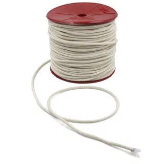 Off-White Round Elastic Cord on Red Spools, 4 mm sample, design MT-06A5F7E2, view 11