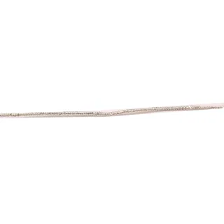 All-Silver Metallic Braided Cord, Fine sample, design MT-AAEB852D, view 3