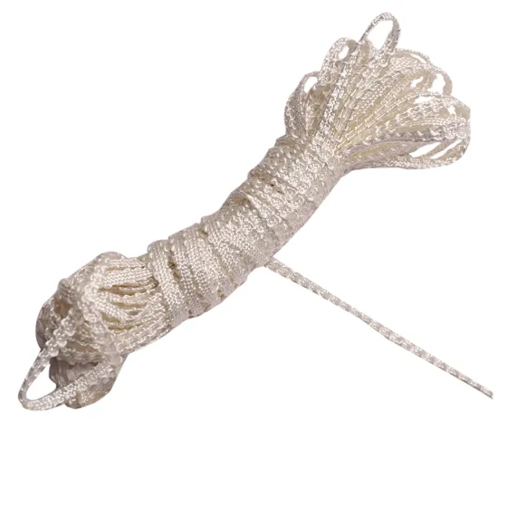 Silver Braided Trim with Looped Picot Edges